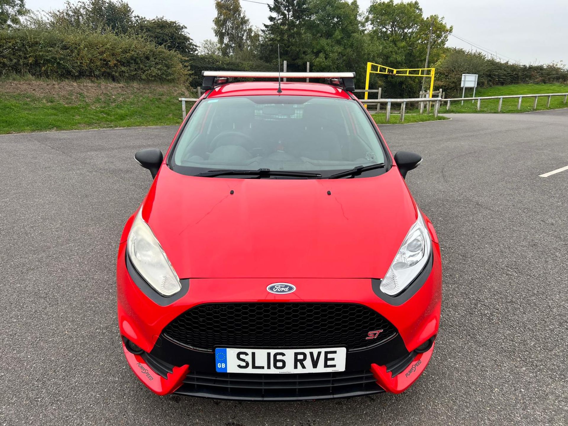 2016 Ford Fiesta 1.5 Diesel TDCI Red Car Derived Panel Van *PLUS VAT* - Image 2 of 29