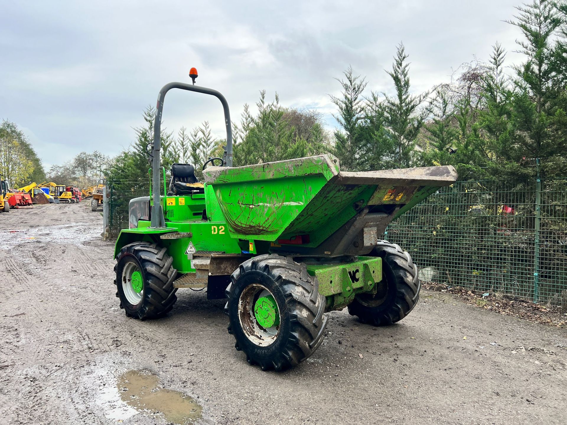 2009 NC SW6 6 Ton 4WD Swivel Skip Dumper *PLUS VAT* - Image 9 of 20