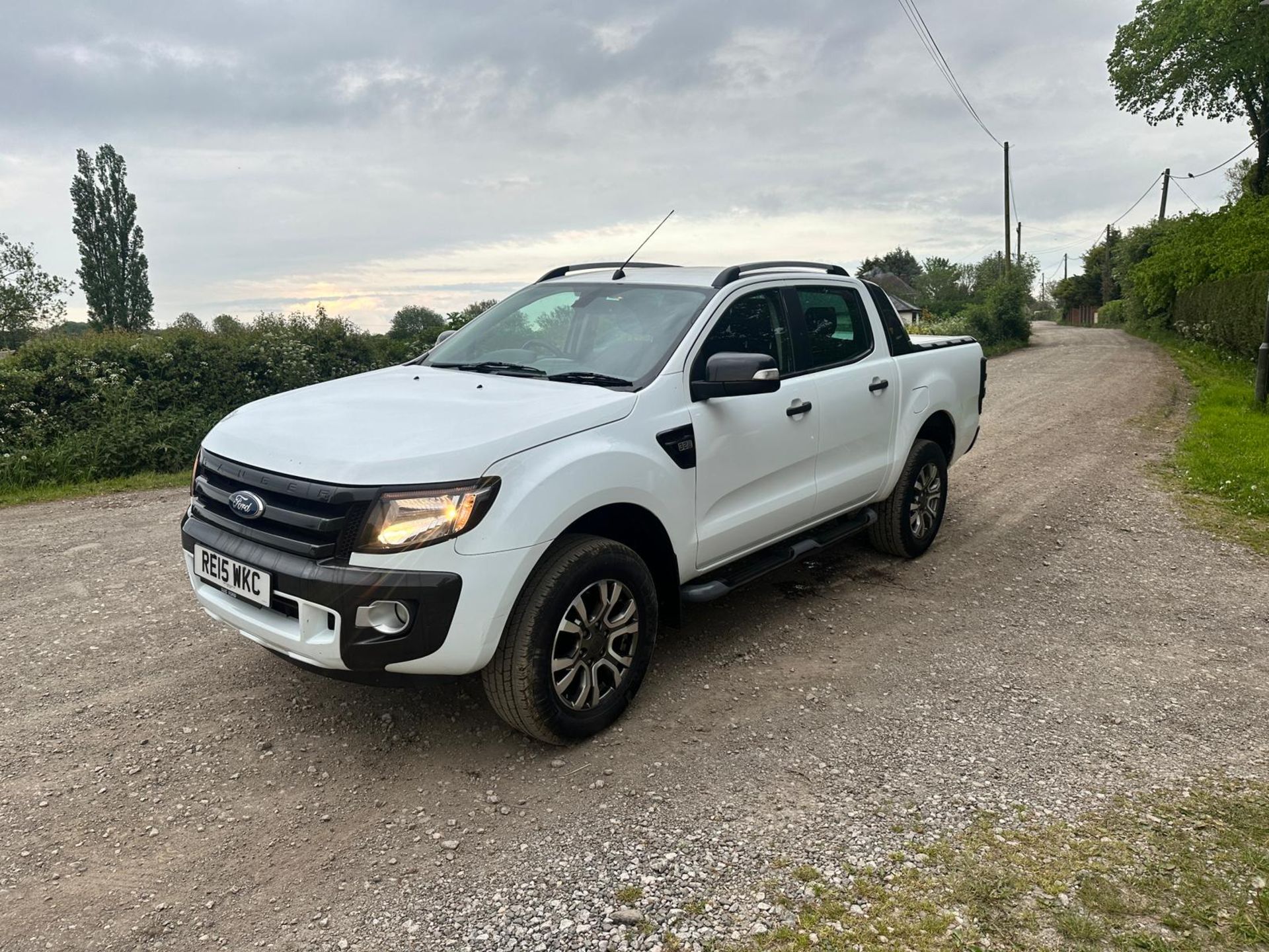 2015 FORD RANGER WILDTRAK 4X4 TDCI AUTOMATIC WHITE PICK UP *PLUS VAT*