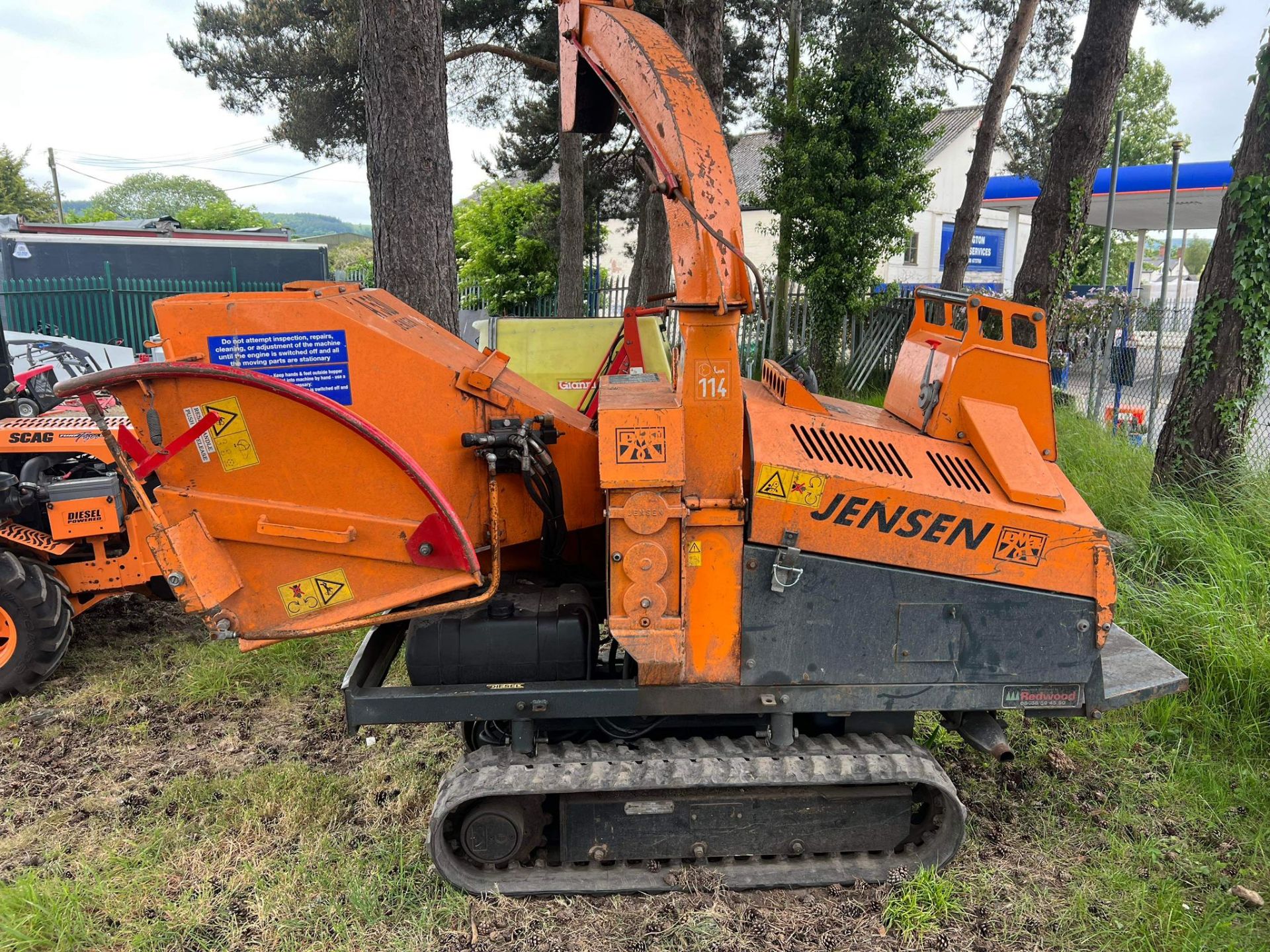 2010 JENSEN A530T DIESEL TRACKED WOOD CHIPPER *PLUS VAT* - Image 3 of 4