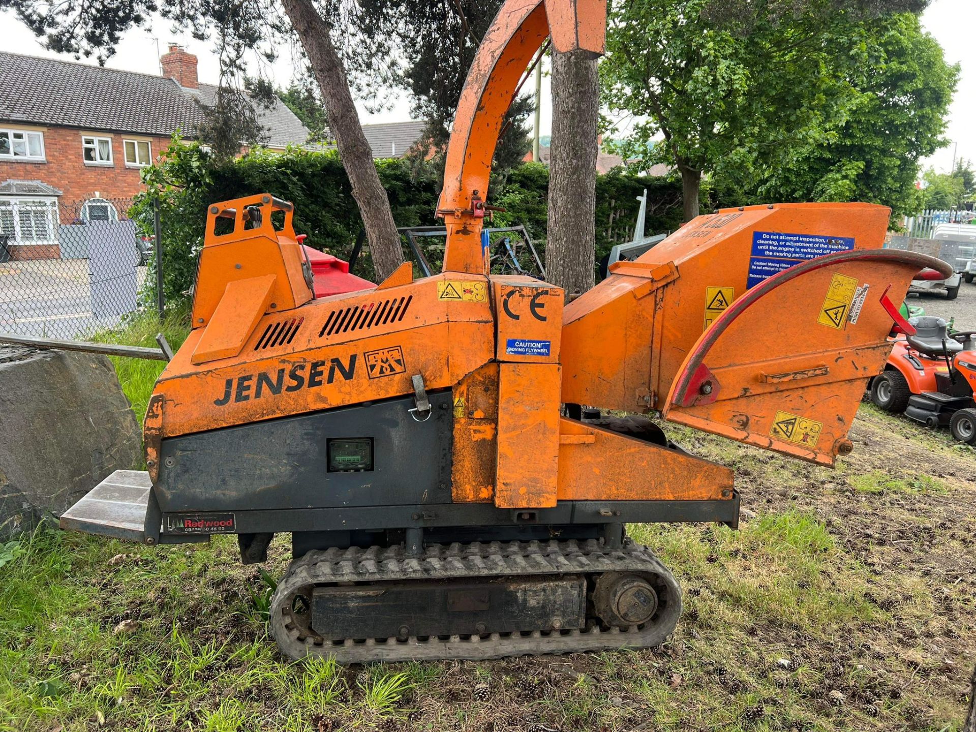 2010 JENSEN A530T DIESEL TRACKED WOOD CHIPPER *PLUS VAT*