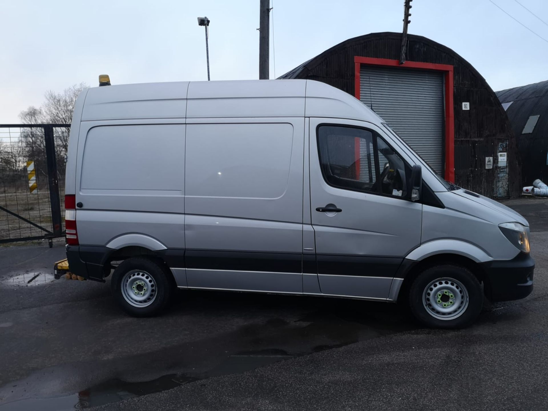 2014 MERCEDES-BENZ SPRINTER 313 CDI SILVER PANEL VAN *NO VAT* - Image 9 of 19