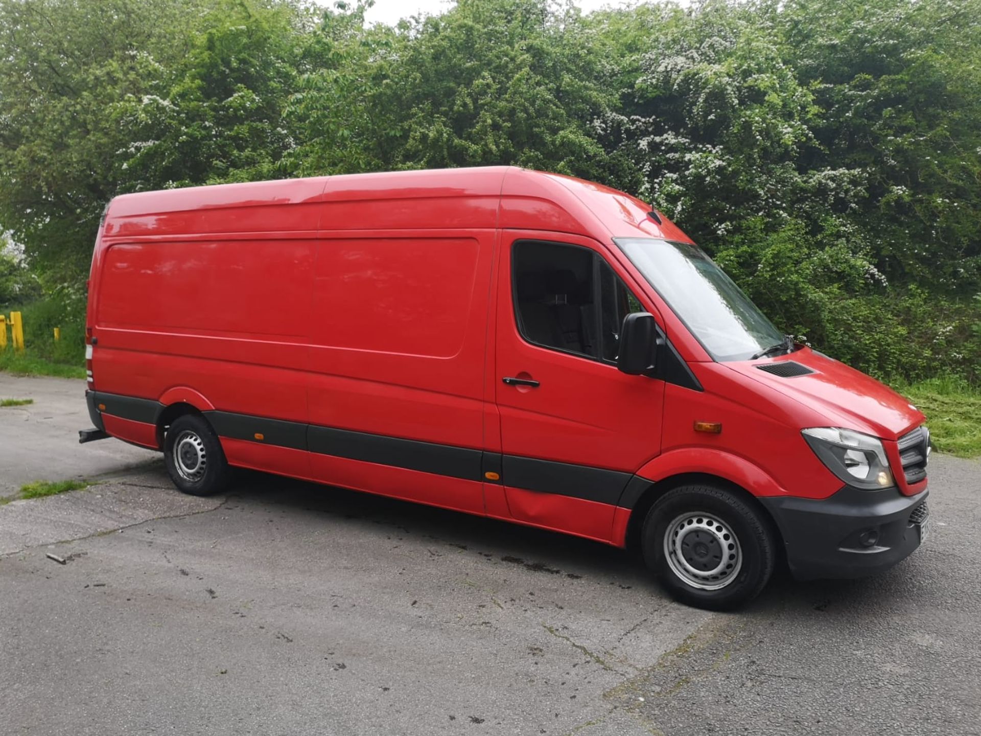 2013 MERCEDES-BENZ SPRINTER 310 CDI RED PANEL VAN *NO VAT* - Image 8 of 14