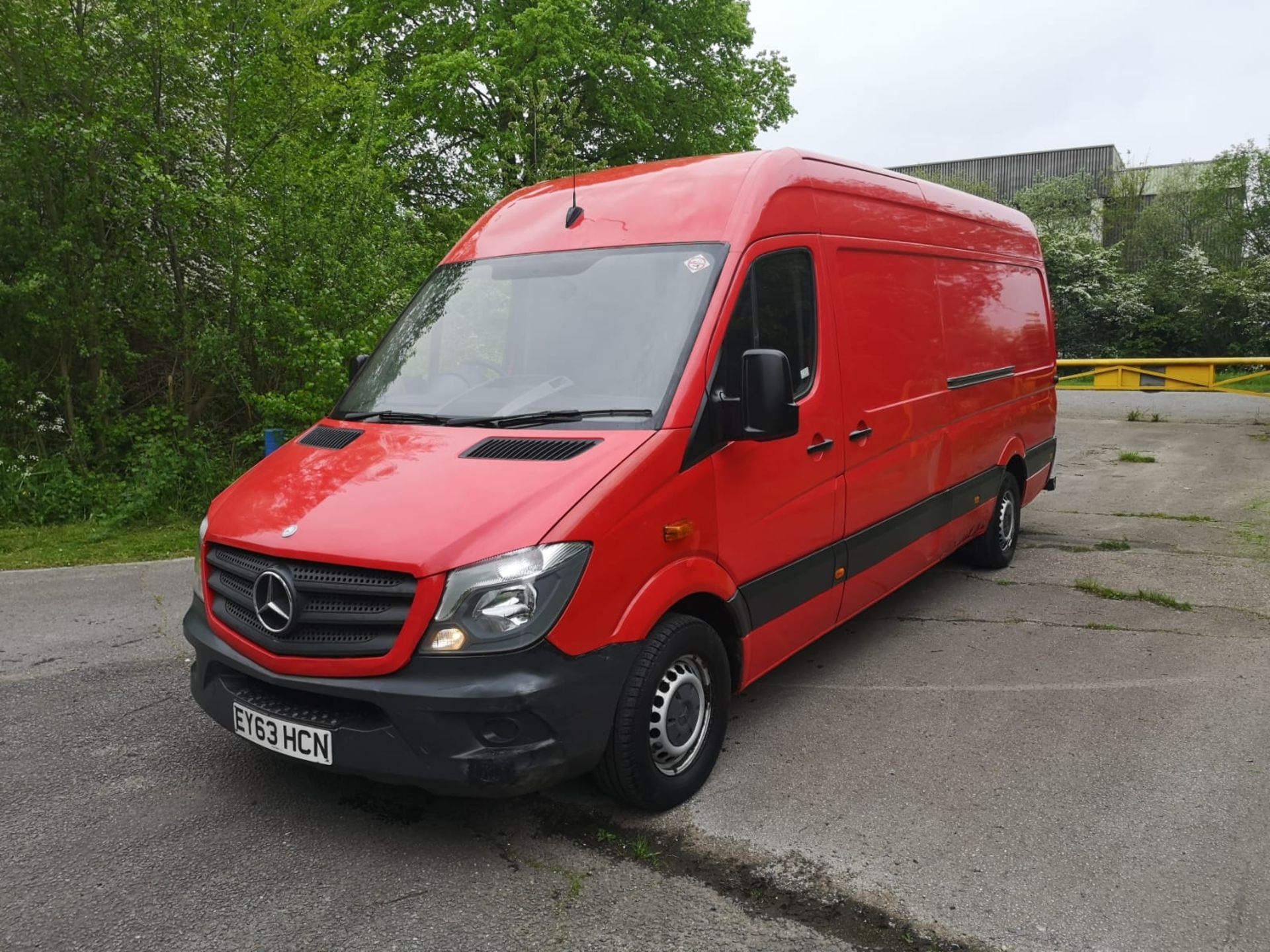 2013 MERCEDES-BENZ SPRINTER 310 CDI RED PANEL VAN *NO VAT* - Image 6 of 14