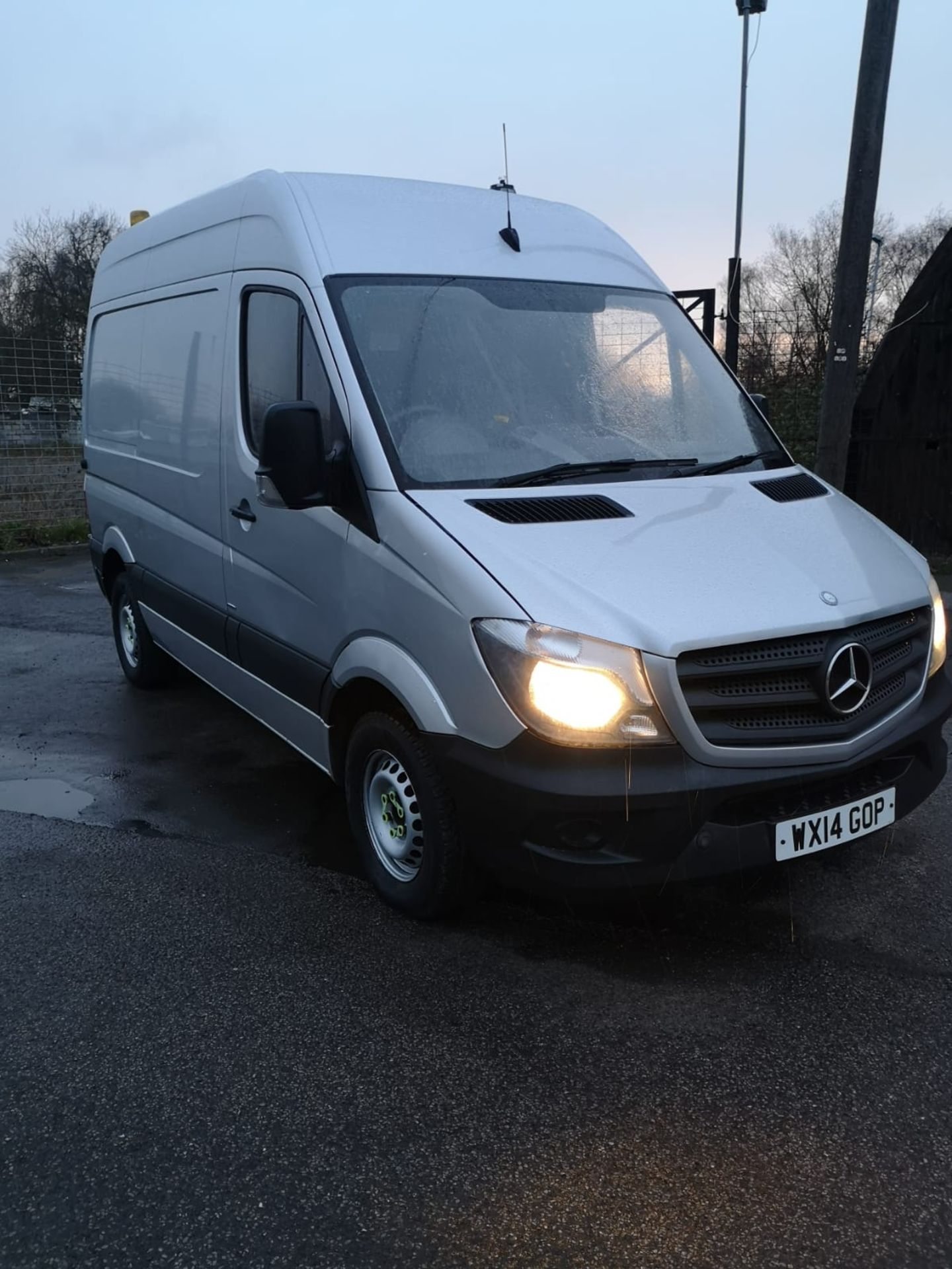 2014 MERCEDES-BENZ SPRINTER 313 CDI SILVER PANEL VAN *NO VAT* - Image 12 of 19