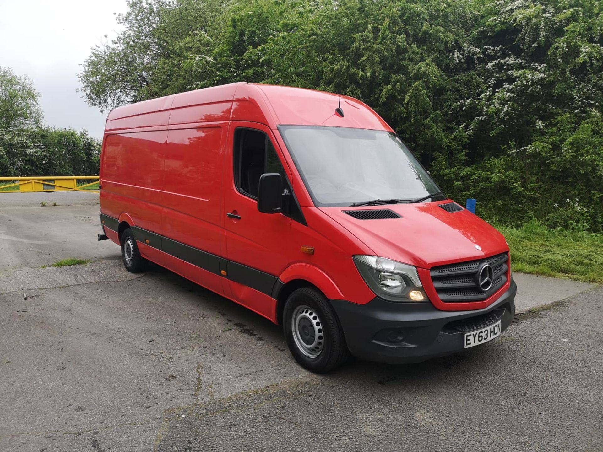 2013 MERCEDES-BENZ SPRINTER 310 CDI RED PANEL VAN *NO VAT* - Image 7 of 14