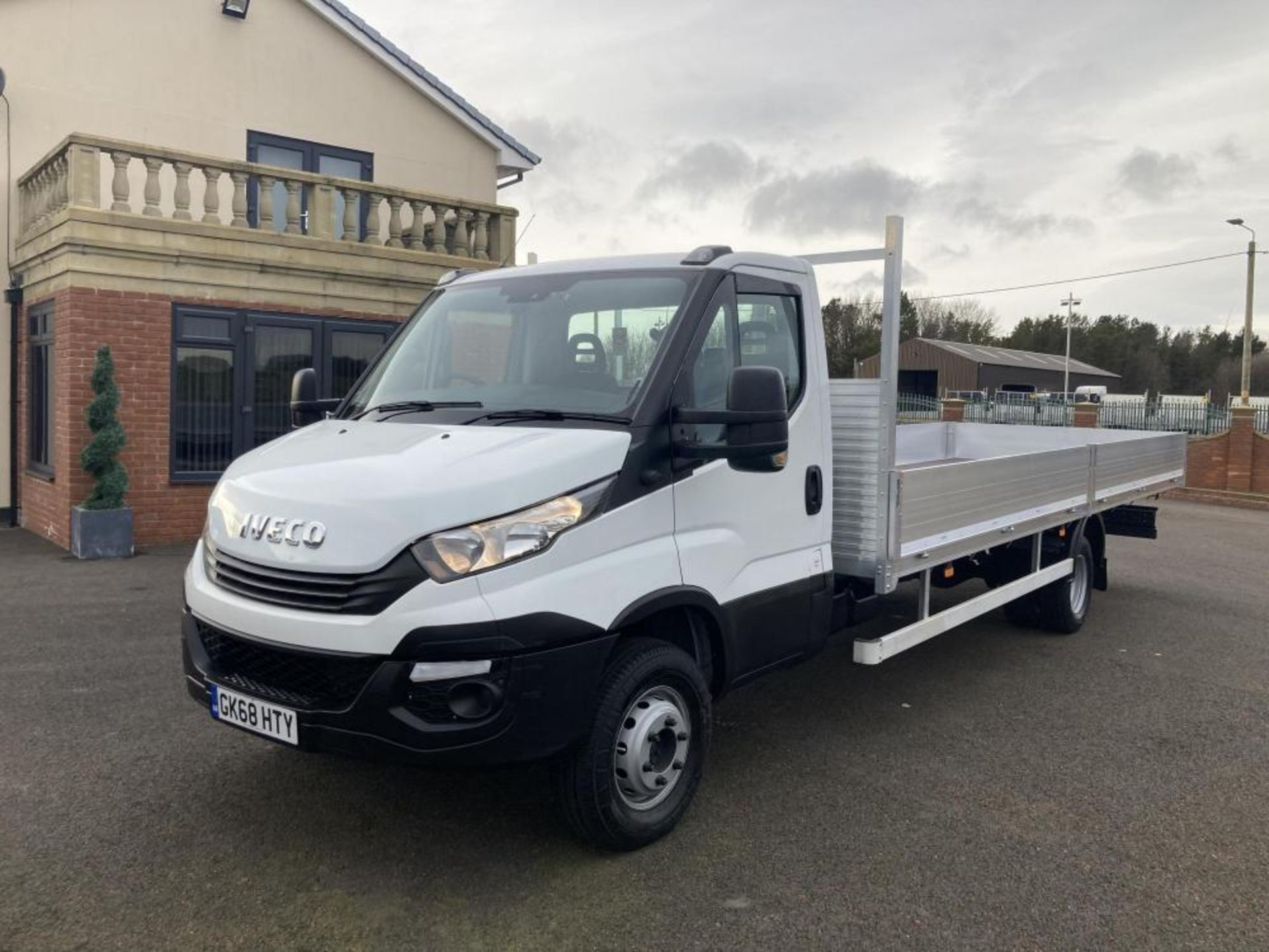 IVECO DAILY 72-180 HIGH MATIC 21ft6 NEW ALLOY DROP SIDE BODY 3 cab seats euro 6 air con *PLUS VAT*