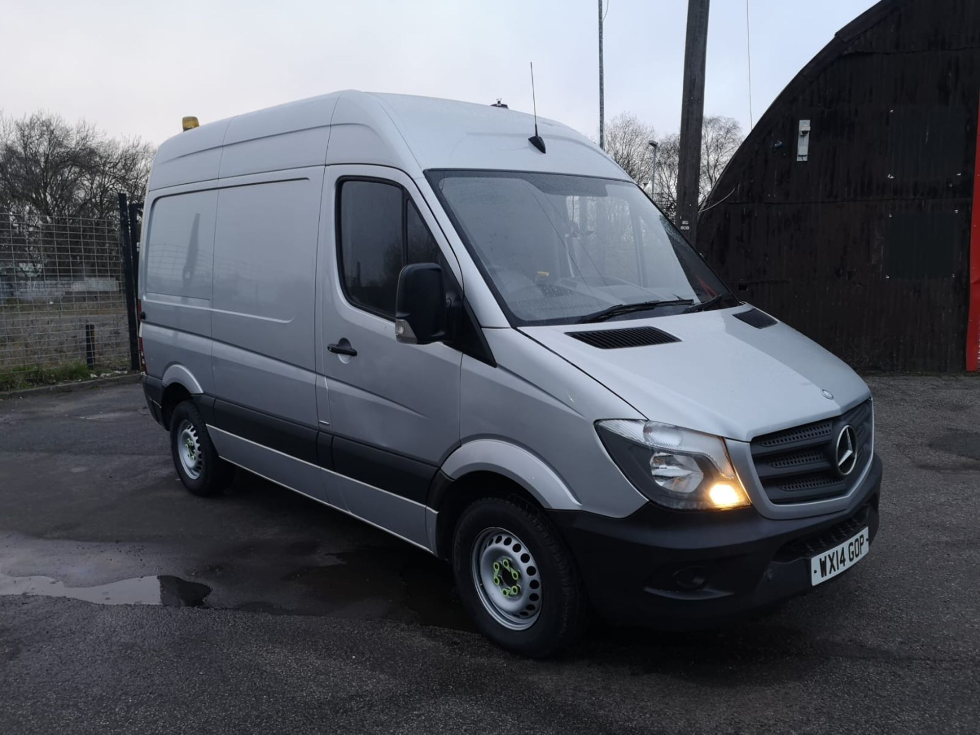 2014 MERCEDES-BENZ SPRINTER 313 CDI SILVER PANEL VAN *NO VAT* - Image 8 of 19