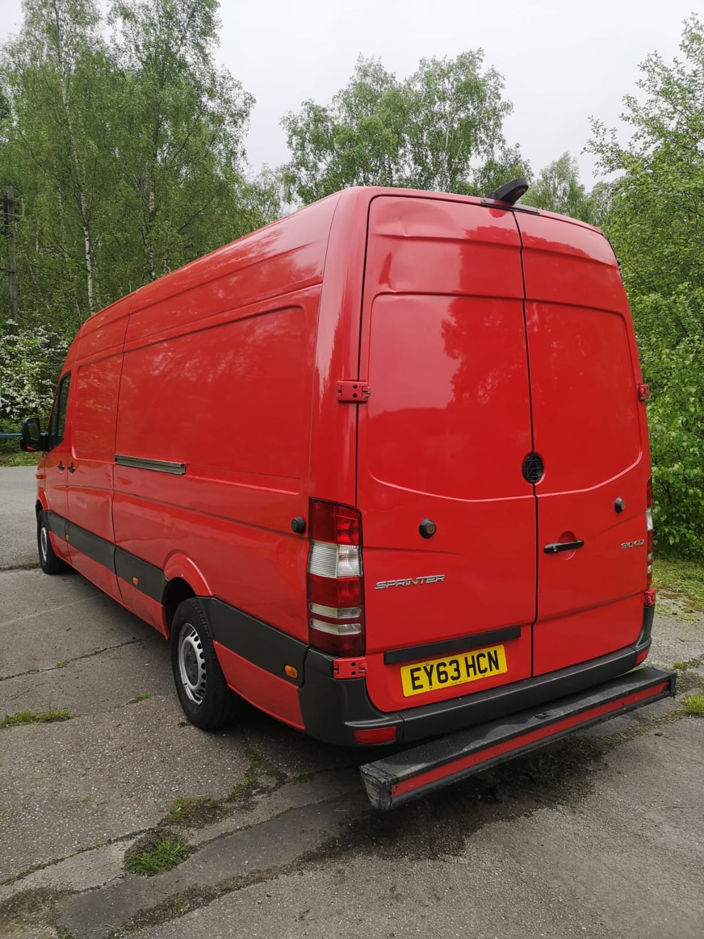 2013 MERCEDES-BENZ SPRINTER 310 CDI RED PANEL VAN *NO VAT* - Image 4 of 14