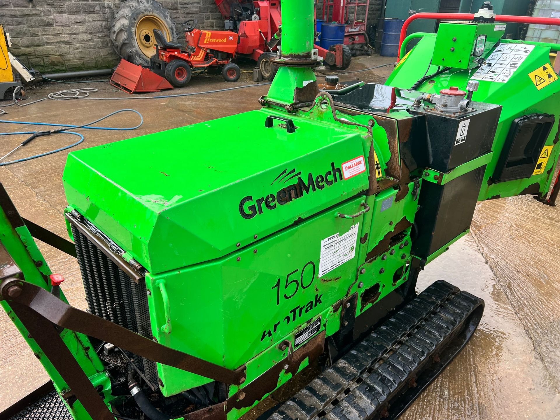 2014 Greenmech Arbtrack 150-35 Diesel Tracked Woodchipper *PLUS VAT* - Image 21 of 21