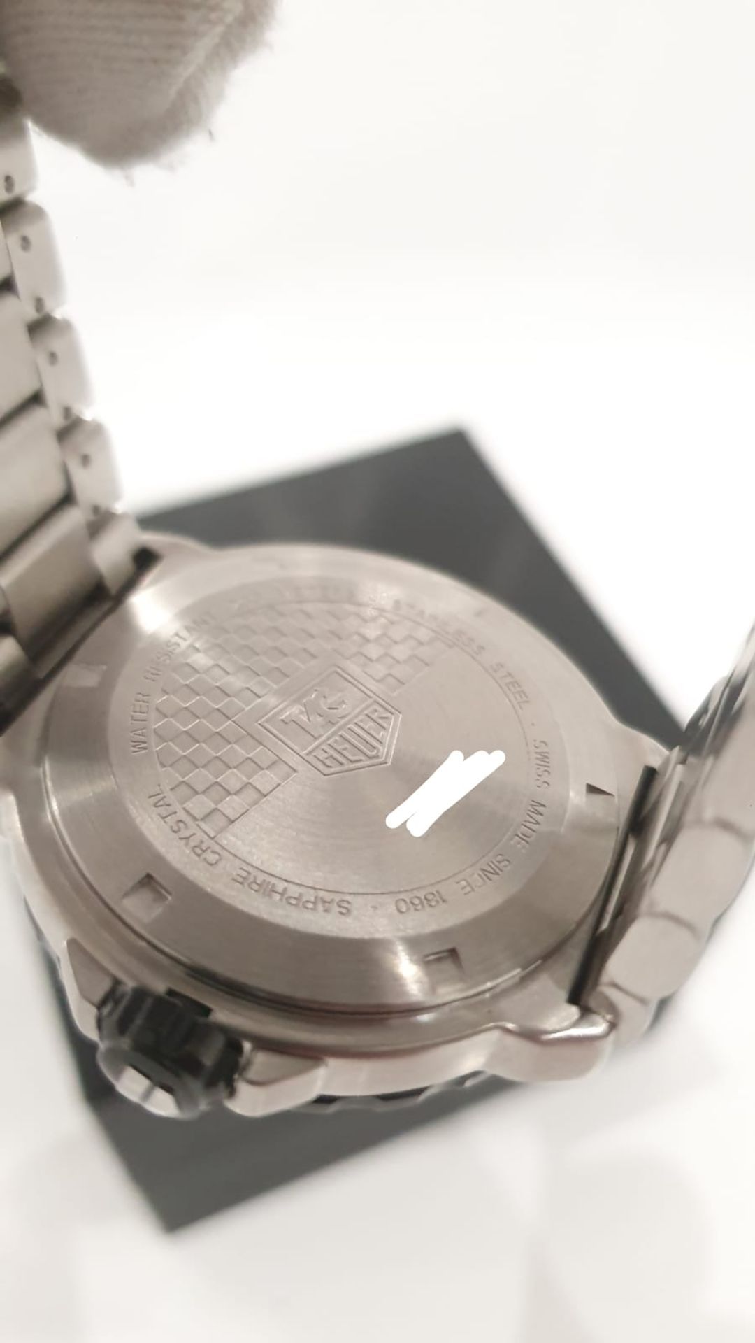 TAG HEUER F1 GRANDE DATE 42mm Mens STEEL Swiss Watch *NO VAT* - Image 5 of 10