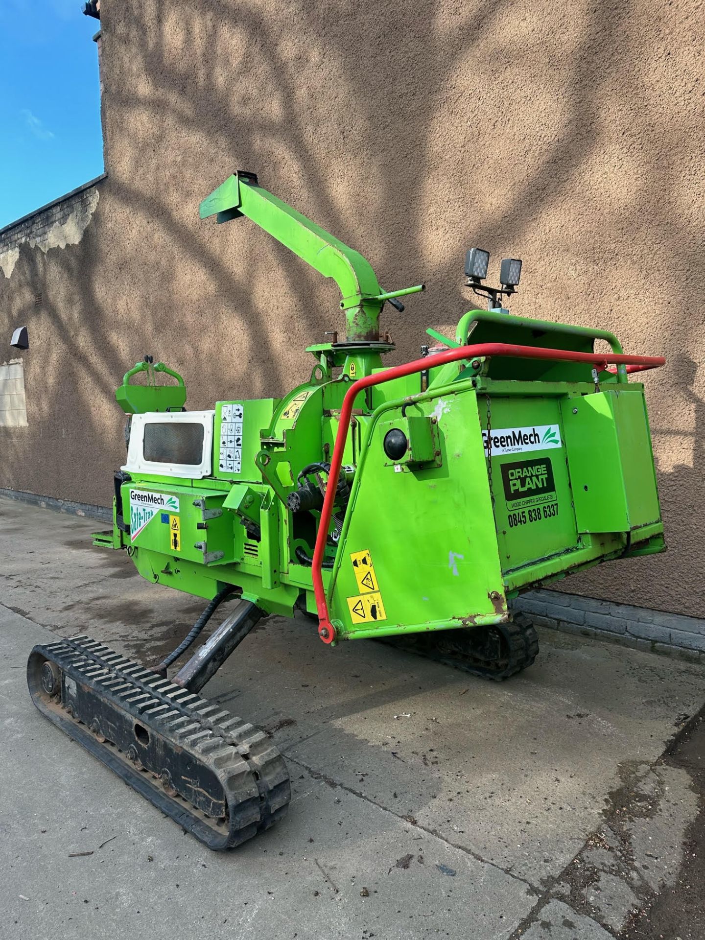 Greenmech Tracked woodchipper *PLUS VAT* - Image 4 of 8