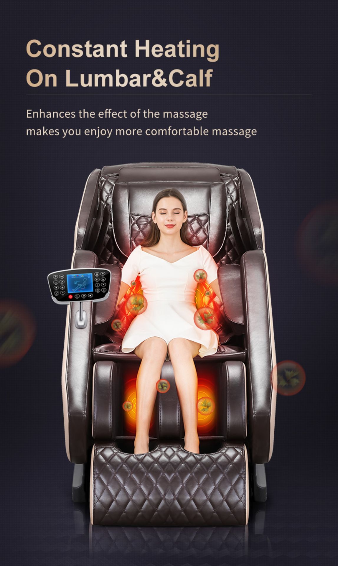 Brand New in Box Iris Full Body SL Track 4D Luxury Shiatsu Zero Gravity Massage Chair *NO VAT* - Image 10 of 10