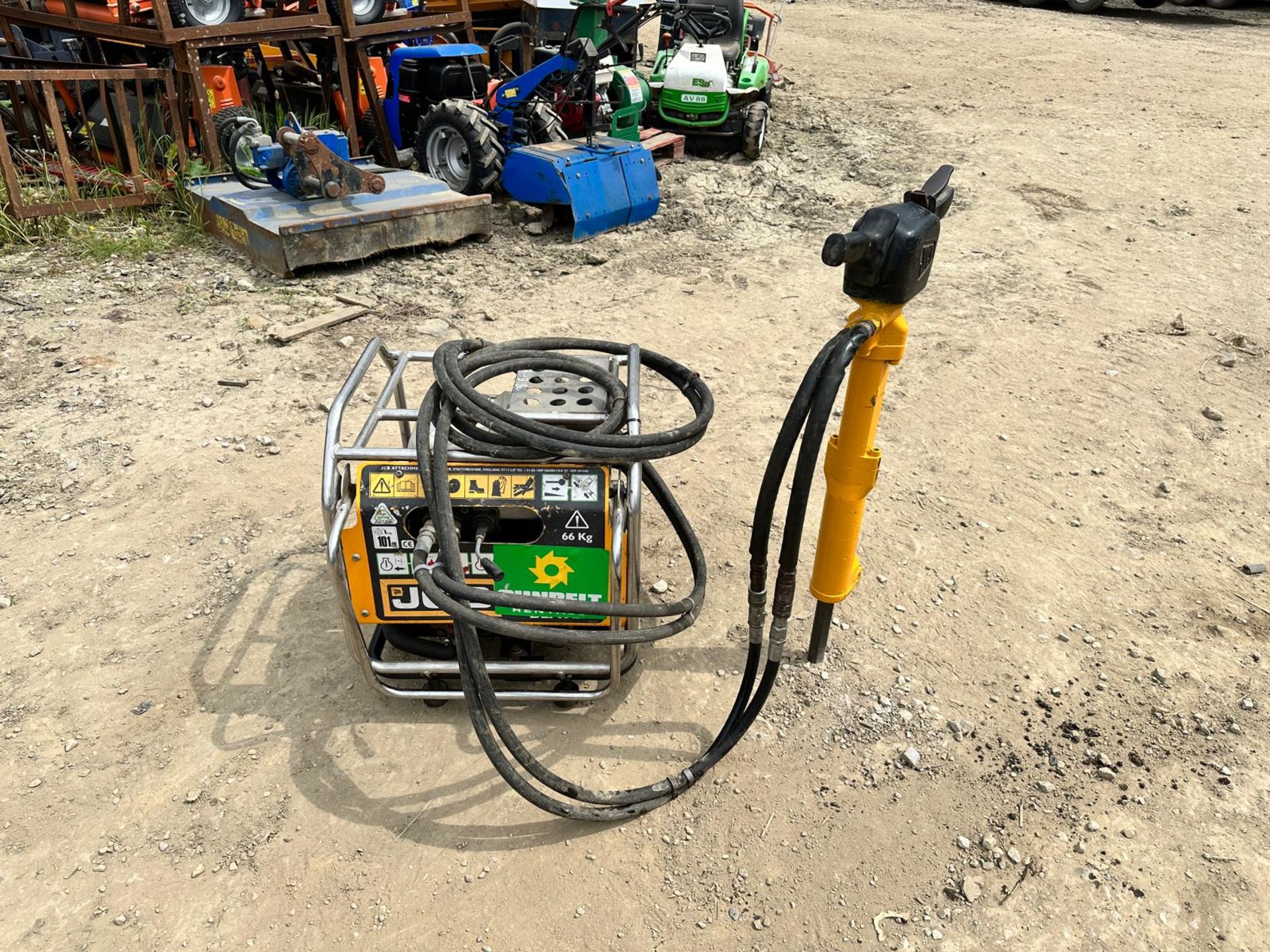 2016 JCB HYDRAULIC POWER PACK WITH HOSES AND BREAKER *PLUS VAT* - Image 7 of 12