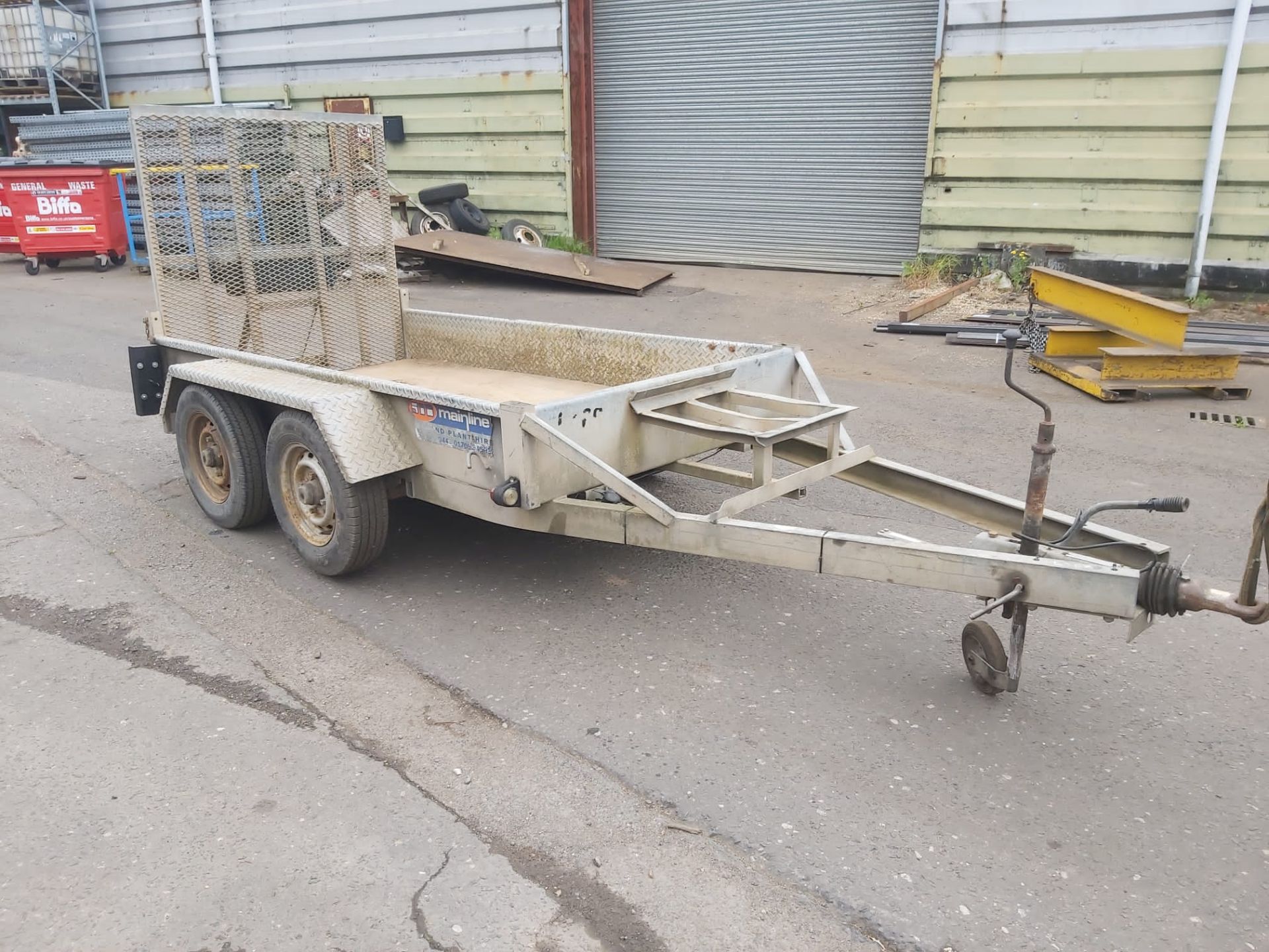 INDESPENSION 2.6 TON PLANT TRAILER *NO VAT*