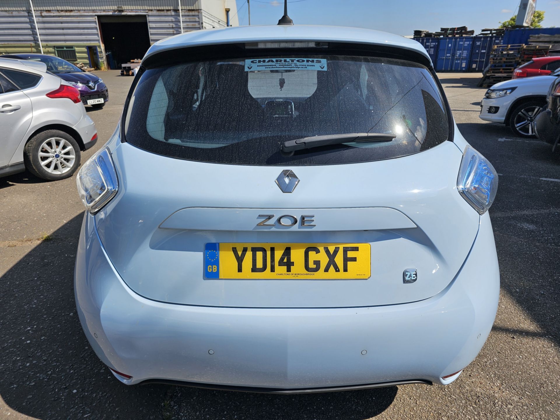 2014/14 REG RENAULT ZOE DYNAMIQUE INTENSE AUTOMATIC ELECTRIC HATCHBACK, SHOWING 1 FORMER KEEPER - Image 6 of 26