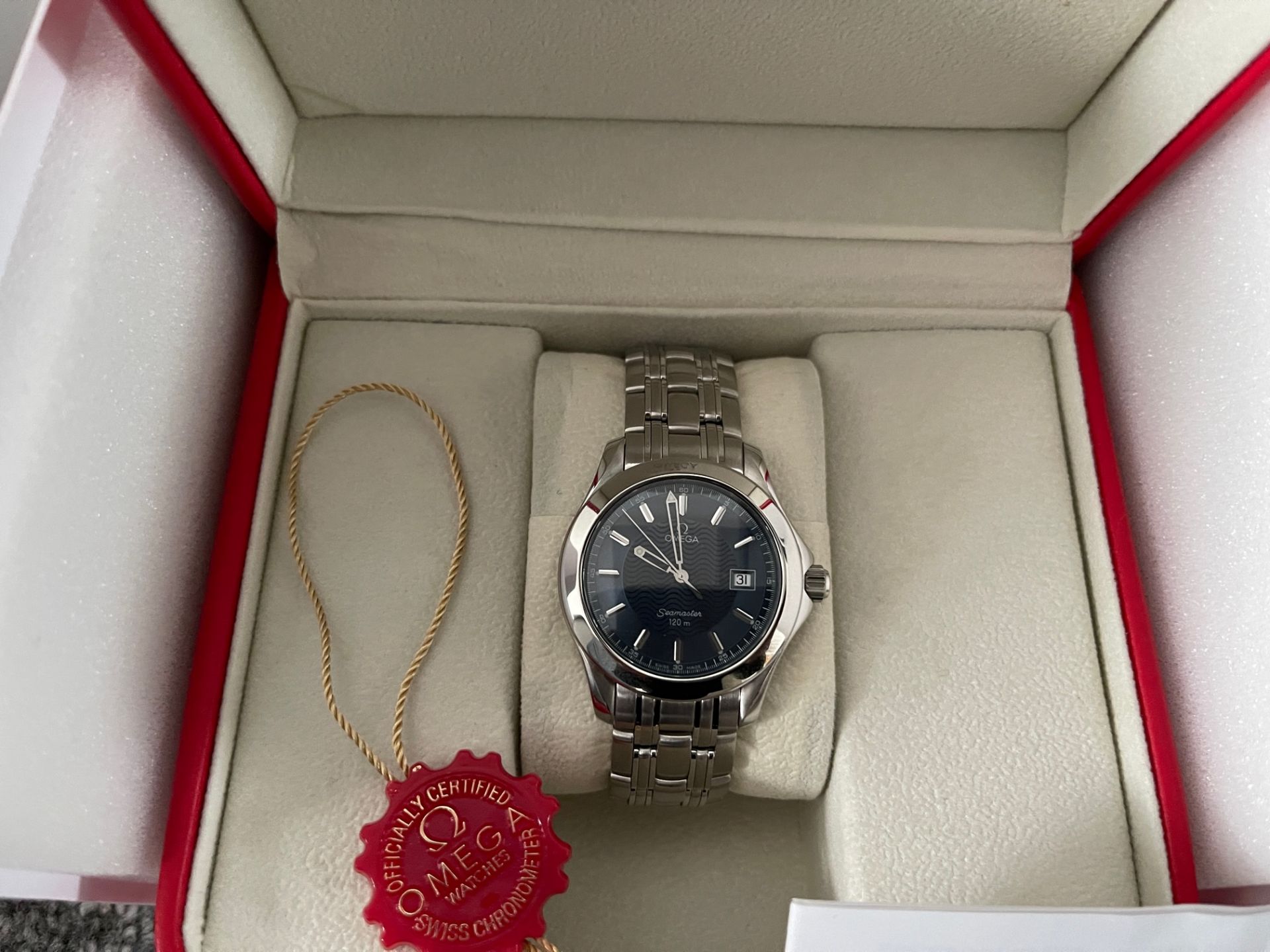 OMEGA SEAMASTER PROFESSIONAL 120M WAVE DIAL MENS WATCH *NO VAT*