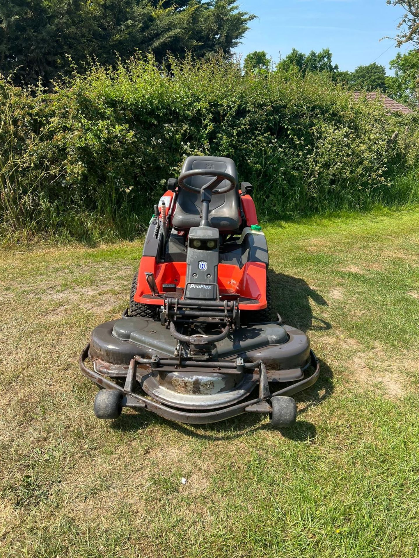 husqarna rider proflex 21 awd Ride on lawn mower *NO VAT* - Image 6 of 8