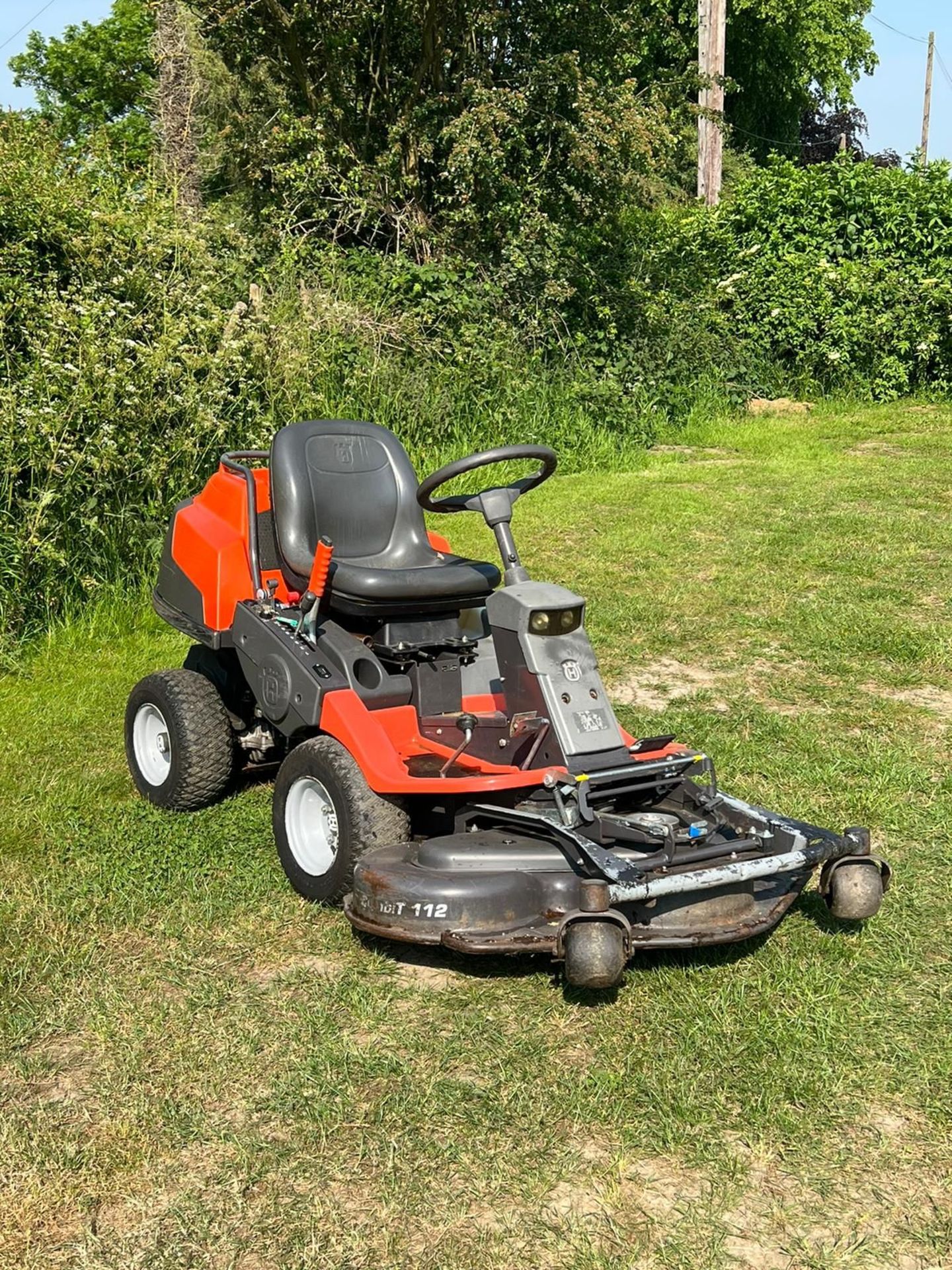 husqarna rider pr17 awd Ride on lawn mower *NO VAT*