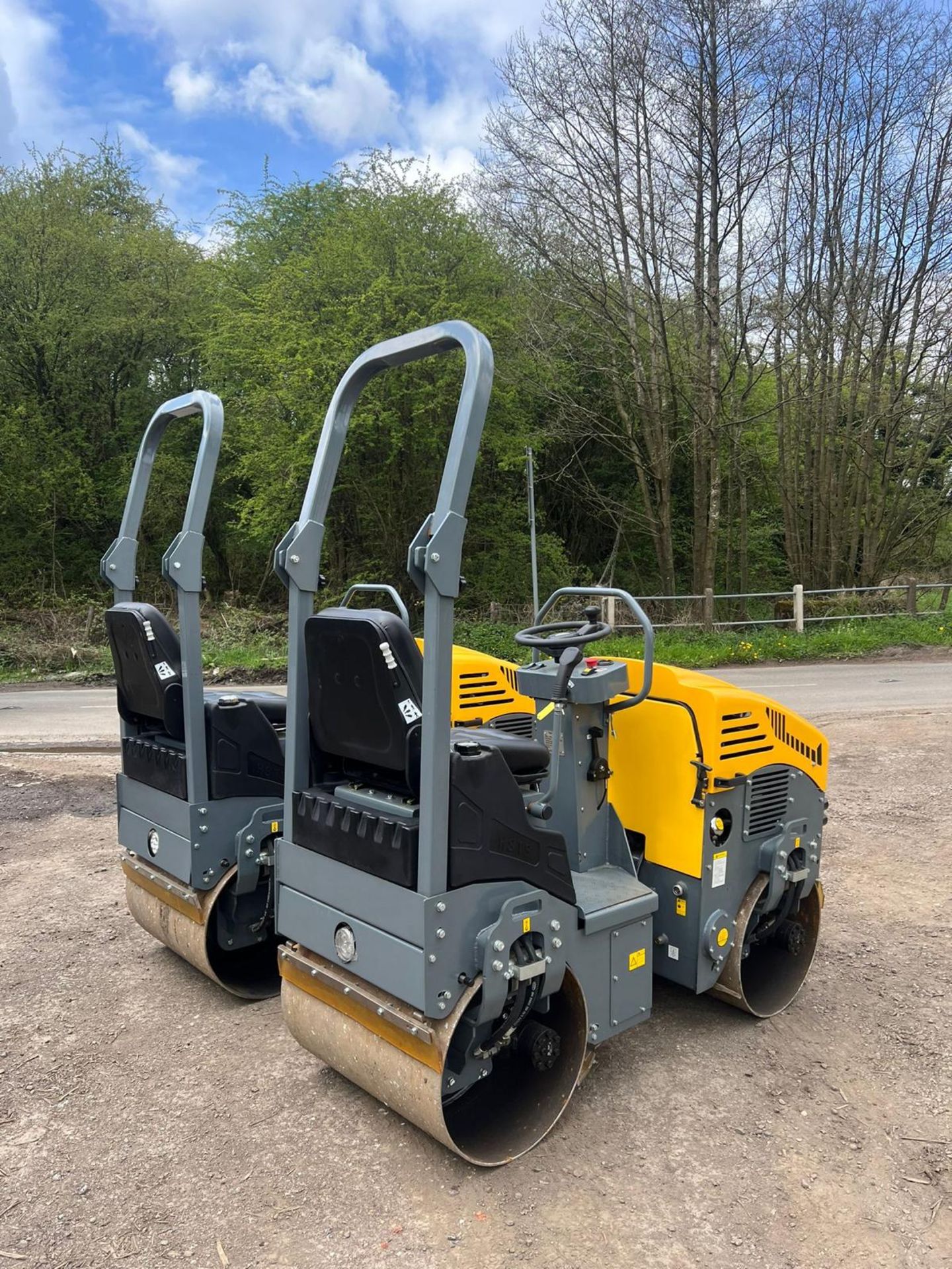 Unused Konstant 950 Double Drum Ride On Vibrating Road Roller *PLUS VAT* - Image 7 of 15