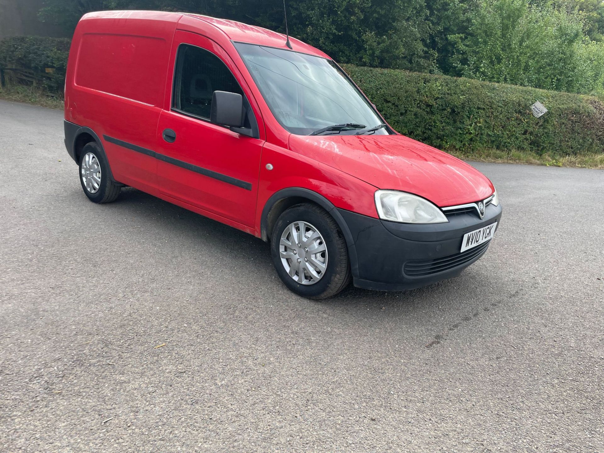 2010 VAUXHALL COMBO 1700 CDTI RED PANEL VAN *NO VAT*