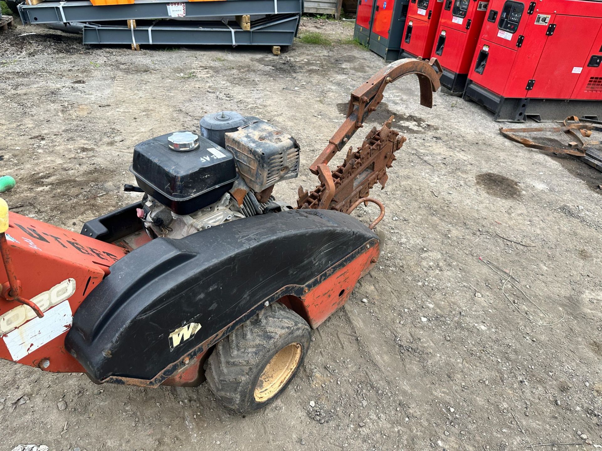 DITCH WITH 1030 PEDESTRIAN TRENCHER *PLUS VAT* - Image 5 of 8