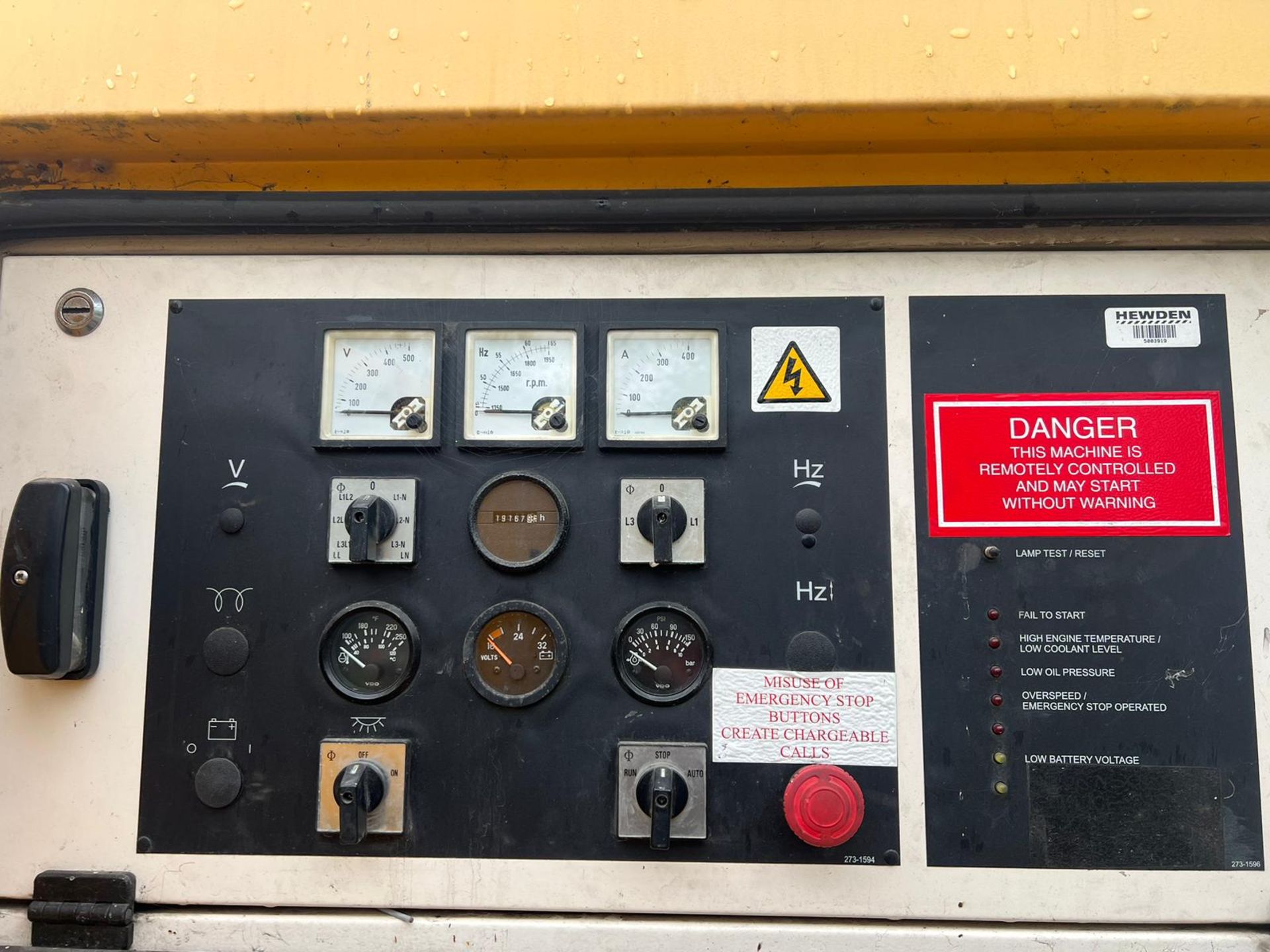 CATERPILLAR OLYMPIAN GENERATOR PERKINS DIESEL ENGINE 200 KVA *PLUS VAT* - Image 10 of 10