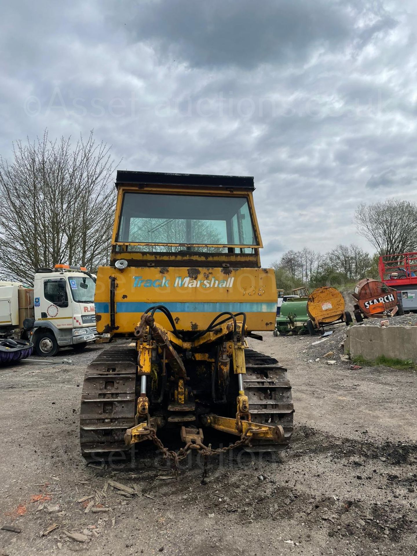 TRACK MARSHALL 135 DOZER DROT, 3781 HOURS, REAR ARMS WITH 3 POINT LINKAGE, RUNS DRIVES AND LIFTS - Image 5 of 7