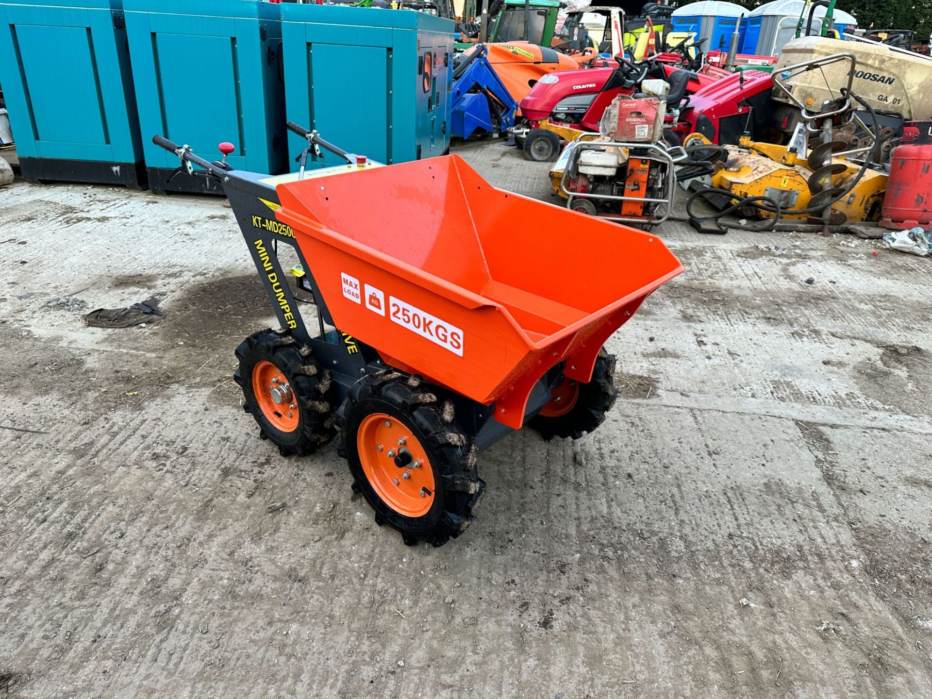 UNUSED KONSTANT 4x4 PEDESTRIAN COMPACT DUMPER *PLUS VAT* - Image 4 of 11