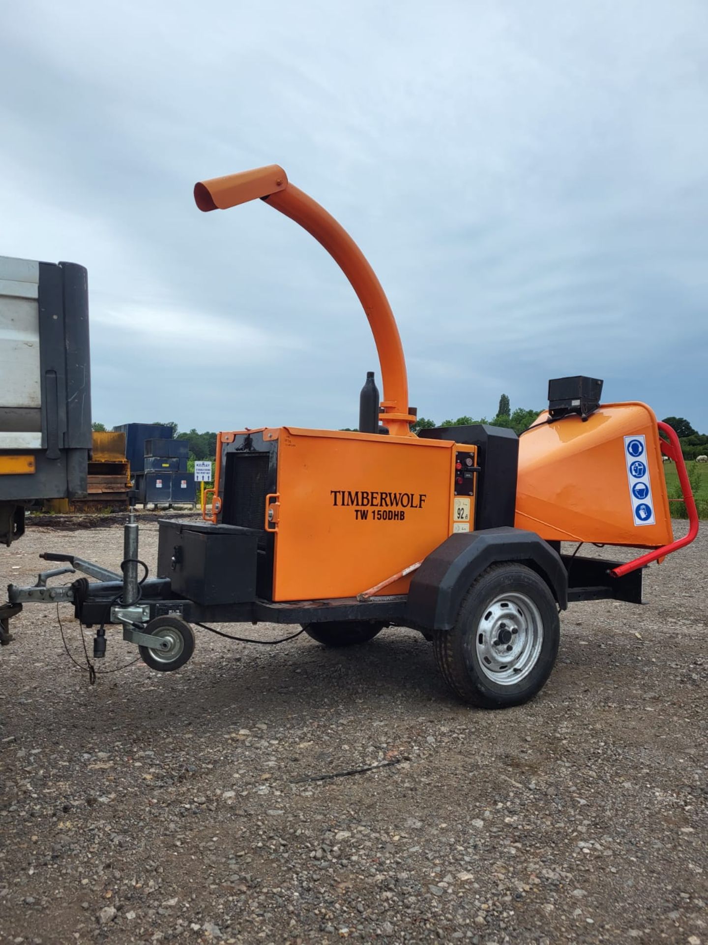 Timberwolf TW 150DHB Diesel Wood Chipper *PLUS VAT* - Image 3 of 7