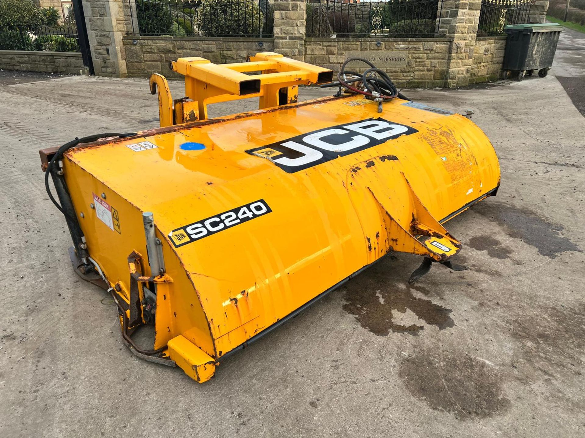 2015 JCB SC240 2.4 METRE HYDRAULIC SWEEPER COLLECTOR *PLUS VAT*