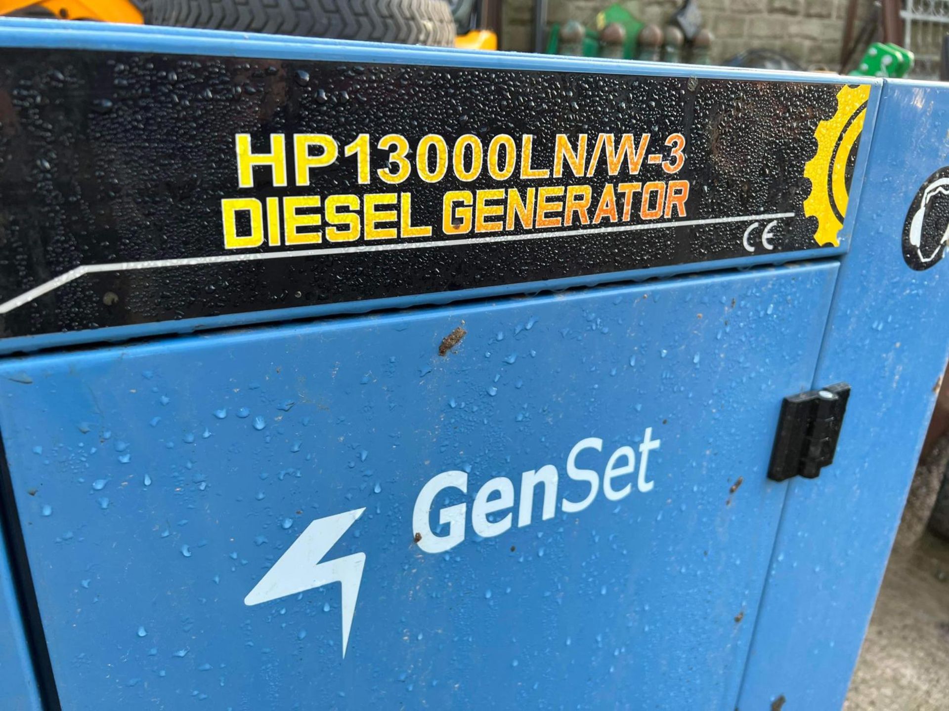 NEW/UNUSED GENSET HP13000LN/W-3 15KVA SUPER SILENT DIESEL WELDER GENERATOR *PLUS VAT* - Image 8 of 8