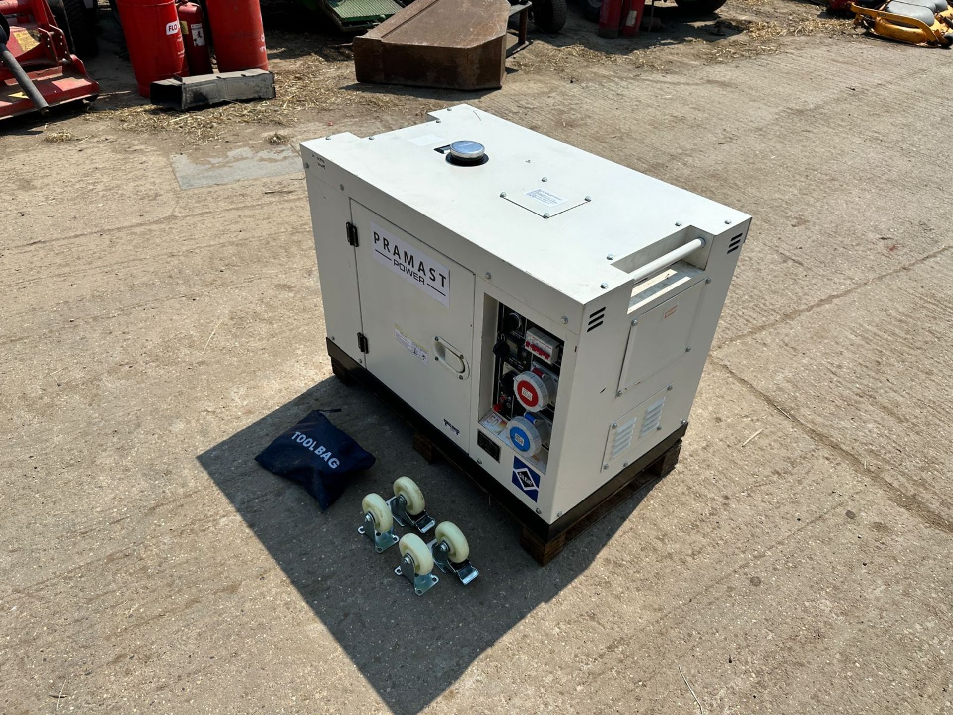 2022 PRAMAST VG-R110 11KVA SILENCED GENERATOR *PLUS VAT* - Image 2 of 14