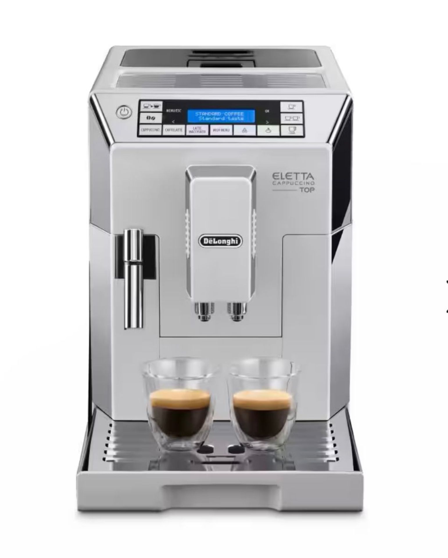 Delonghi Eletta Cappuccino Fully Automatic Bean to Cup coffee machine - White RRP £999 *NO VAT* - Image 2 of 8