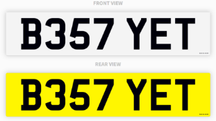 PRIVATE REGISTRATION "B357 YET" - 'BEST YET' *NO VAT*