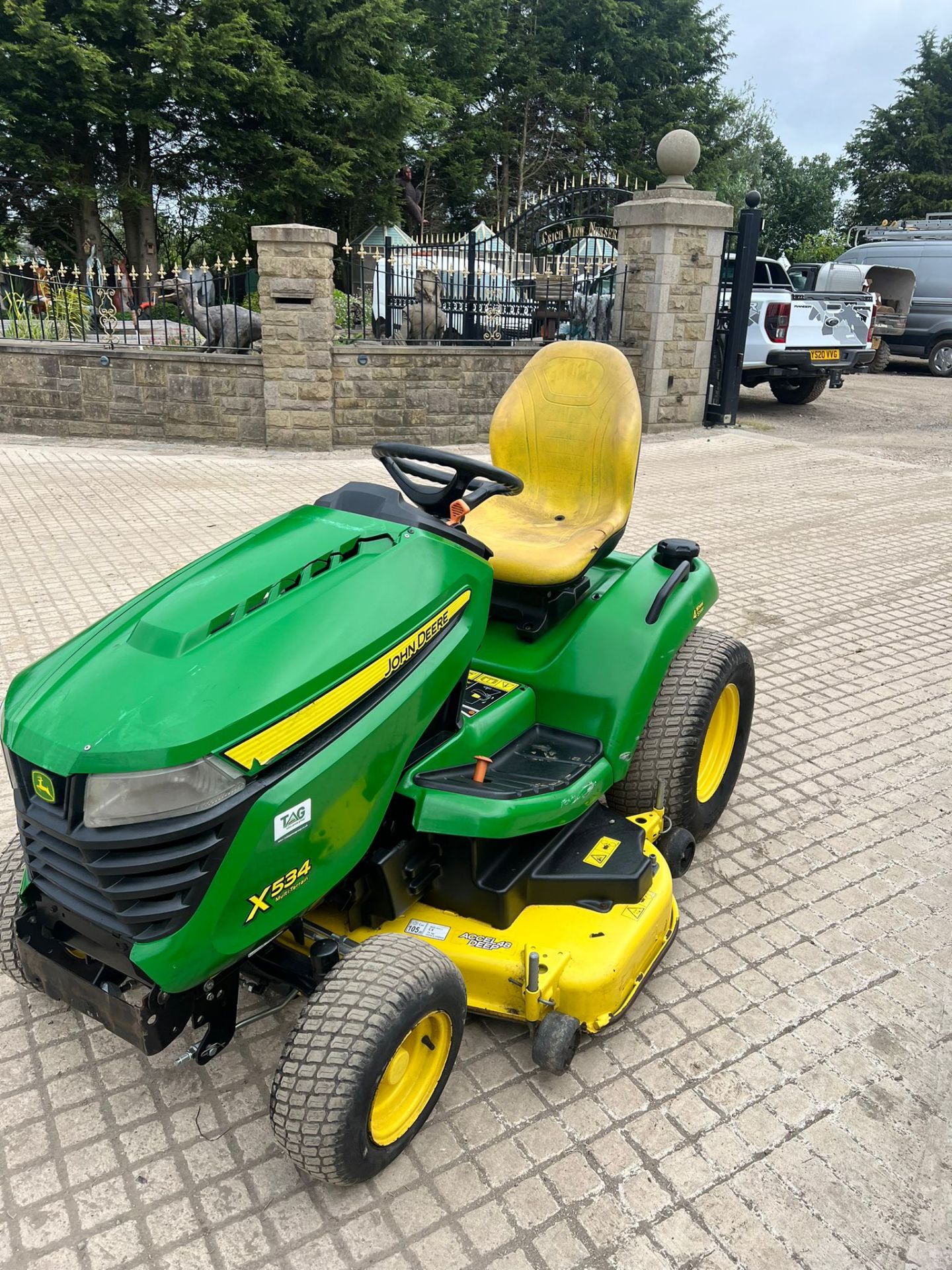 2018 JOHN DEERE X534 4WS RIDE ON MOWER *PLUS VAT* - Image 3 of 12