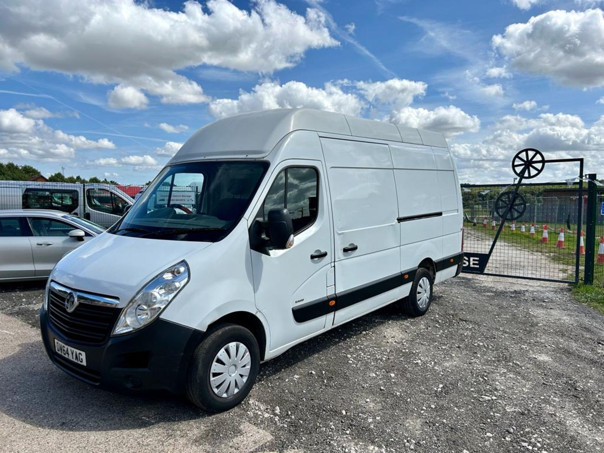 2014/64 REG VAUXHALL MOVANO R3500 L3H3 CDTI 2.3 DIESEL WHITE PANEL VAN, SHOWING 1 FORMER KEEPER - Image 3 of 11