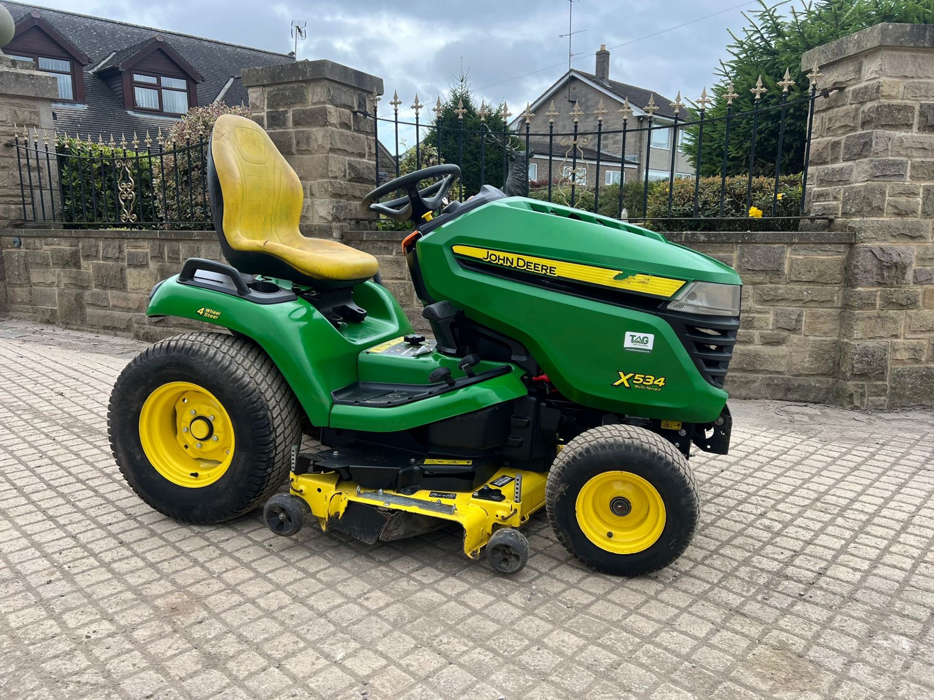 2018 JOHN DEERE X534 4WS RIDE ON MOWER *PLUS VAT* - Image 7 of 12