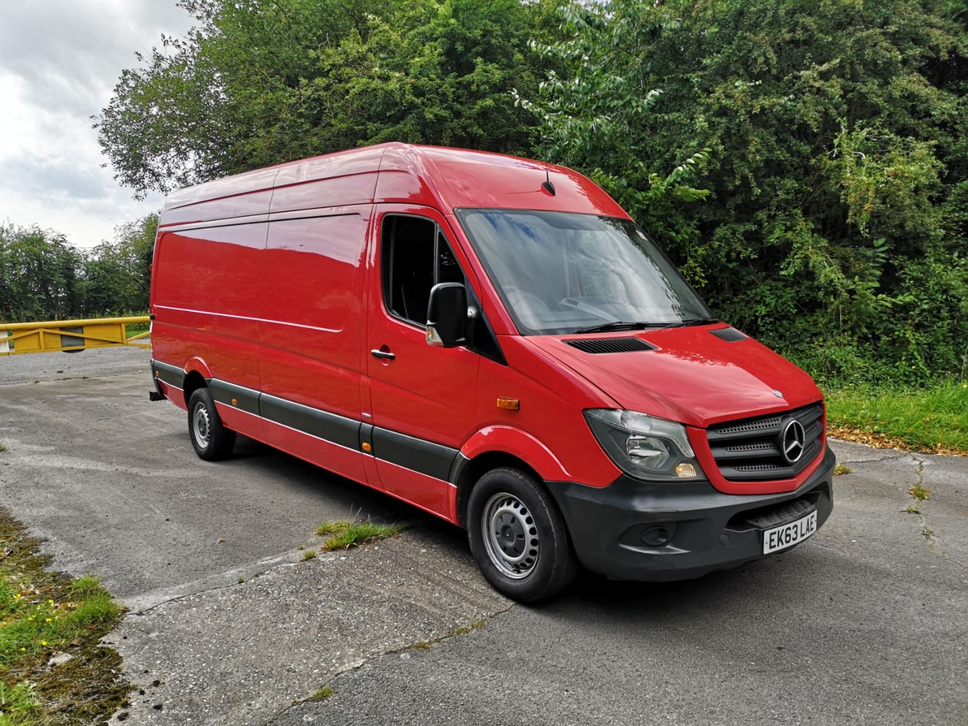 2013 MERCEDES-BENZ SPRINTER 310 CDI RED PANEL VAN *NO VAT*