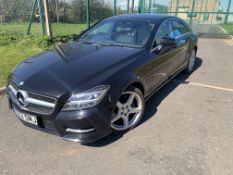 2013 MERCEDES-BENZ CLS350 CDI AMG BLUE-CY SPORT A BLACK COUPE *NO VAT*