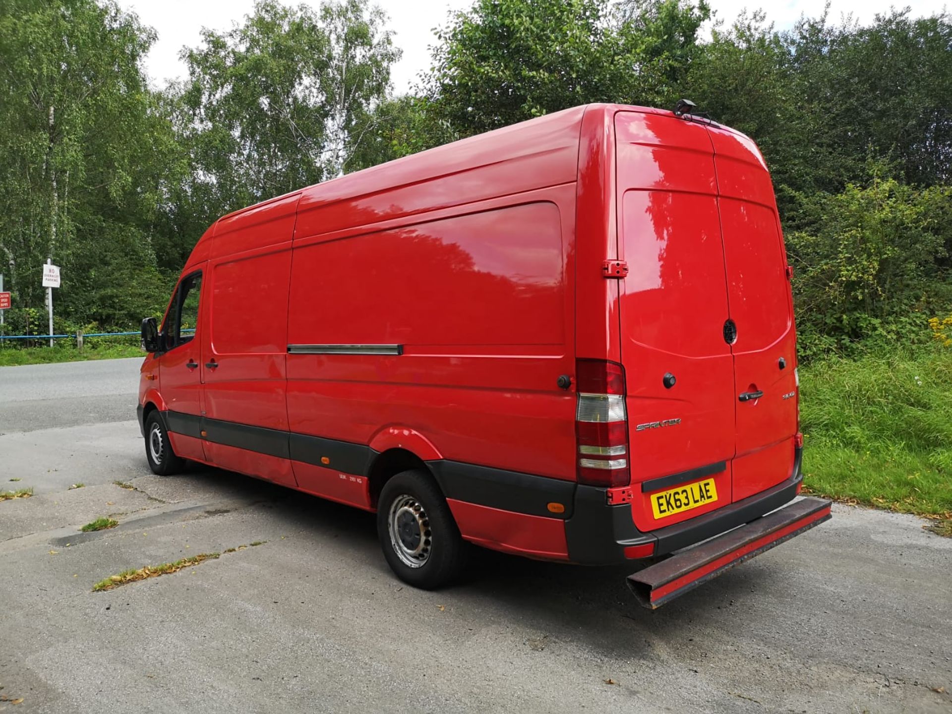 2013 MERCEDES-BENZ SPRINTER 310 CDI RED PANEL VAN *NO VAT* - Image 5 of 15