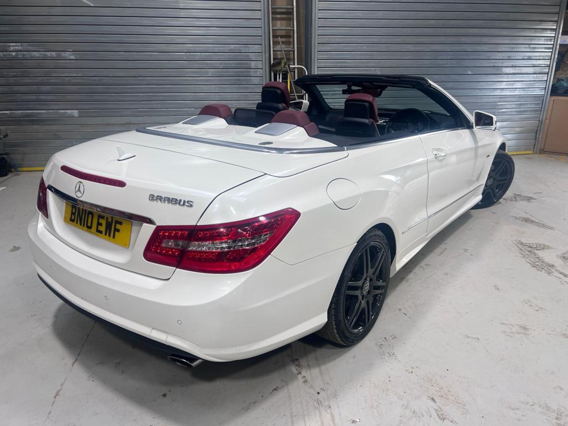 2010/10 REG MERCEDES-BENZ BRABUS E350 SPORT CDI BLUE EFFIENCY 3.0 DIESEL AUTO CONVERTIBLE *NO VAT - Image 5 of 16