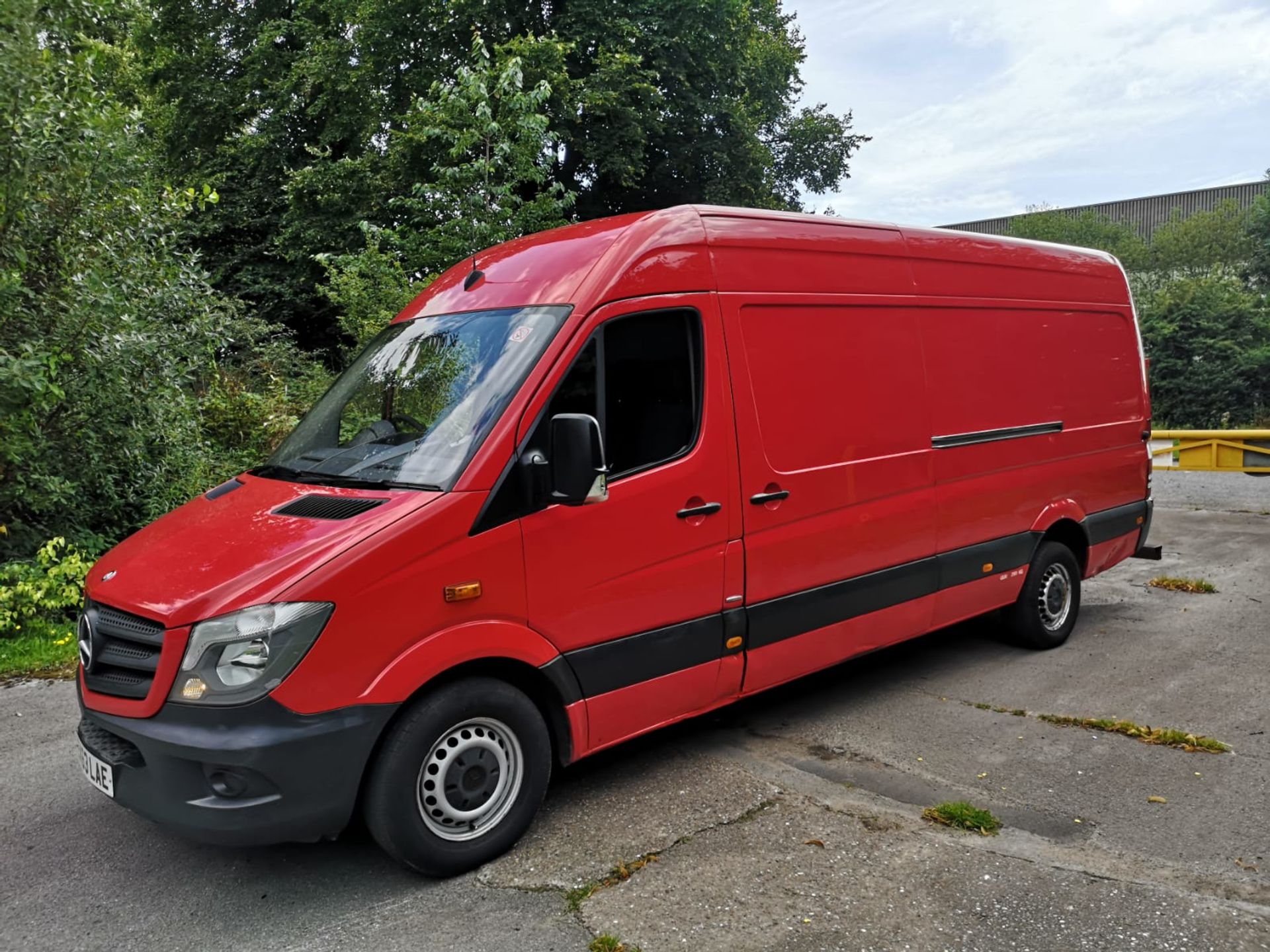 2013 MERCEDES-BENZ SPRINTER 310 CDI RED PANEL VAN *NO VAT* - Image 3 of 15