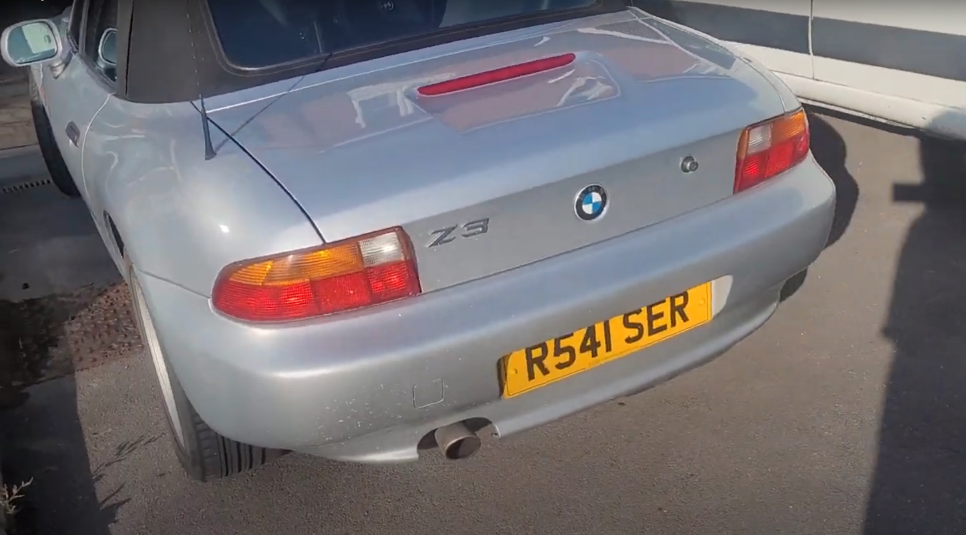 1998 BMW Z3 SILVER SPORT ROADSTER *NO VAT* - Image 5 of 9