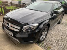 2016 MERCEDES-BENZ GLA 200 D AMG LINE AUTO BLACK SUV HATCHBACK *NO VAT*