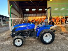 UNUSED SOLIS 20 20hp 4WD COMPACT TRACTOR, SHOWING A LOW AND GENUINE 3 HOURS *PLUS VAT*