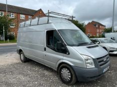 2011 FORD TRANSIT 100 T350L RWD SILVER PANEL VAN *NO VAT*