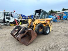 2007 Mustang 2041 Diesel Wheeled Skidsteer Loader With Caterpillar 72” Grab Bucket *PLUS VAT*