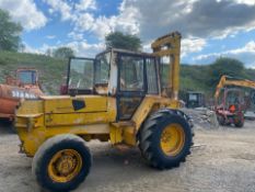 JCB 926 4 WHEEL DRIVE ROUGH TERRAIN FORK LIFT, RUNS, WORKS AND LIFTS *PLUS VAT*