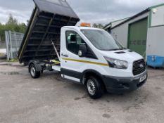 2019 FORD TRANSIT 350 WHITE CHASSIS CAB *PLUS VAT*